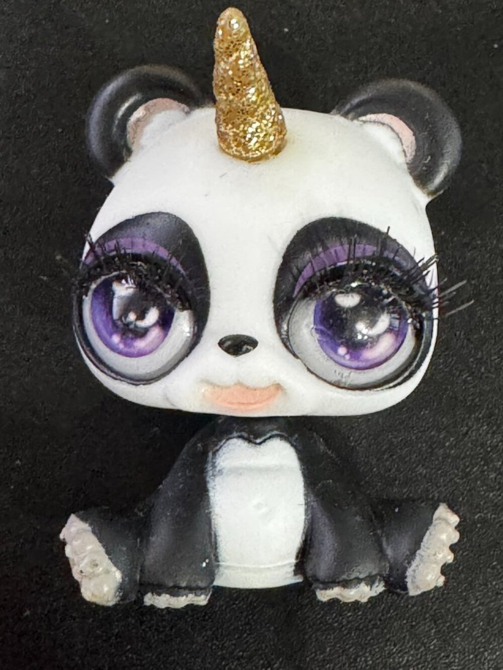 Poopsie Cutie Tooties Cuddles Unicorn Panda Figurine, MGA Circa 2019